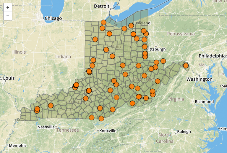 Click here to explore prisons and county data in the Ohio Valley Region >>